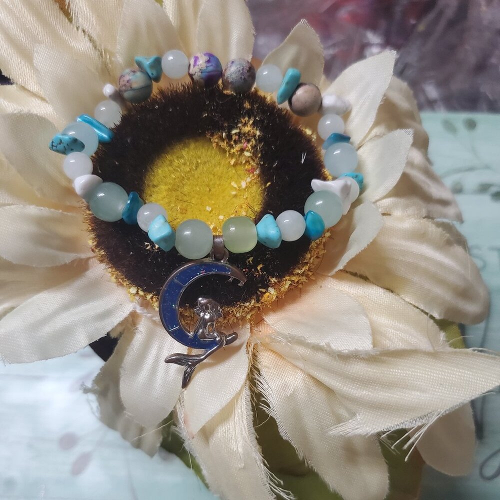 Mermaid Precious Stone Bracelet